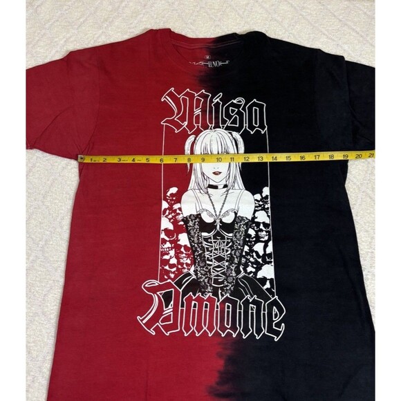 Ripple Junction Death Note Miss Amane Split Portrait Red Black Tee Size M - Picture 11 of 12